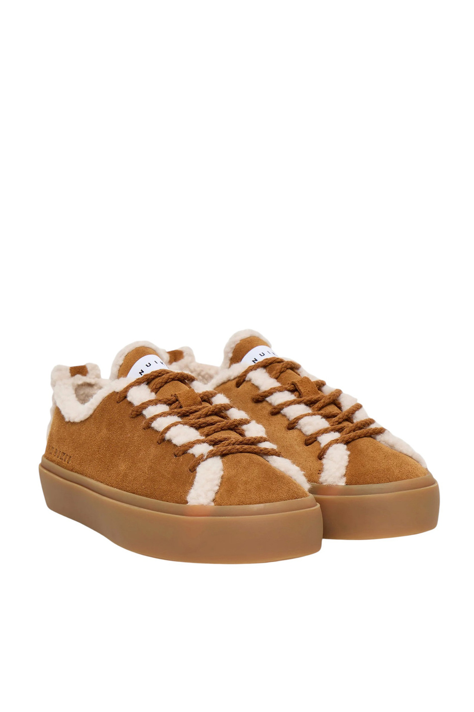 Женский Inuikii Кеды SHEARLING LOW с натуральным мехом (цвет ), артикул 1001.001.0242 | Фото 2