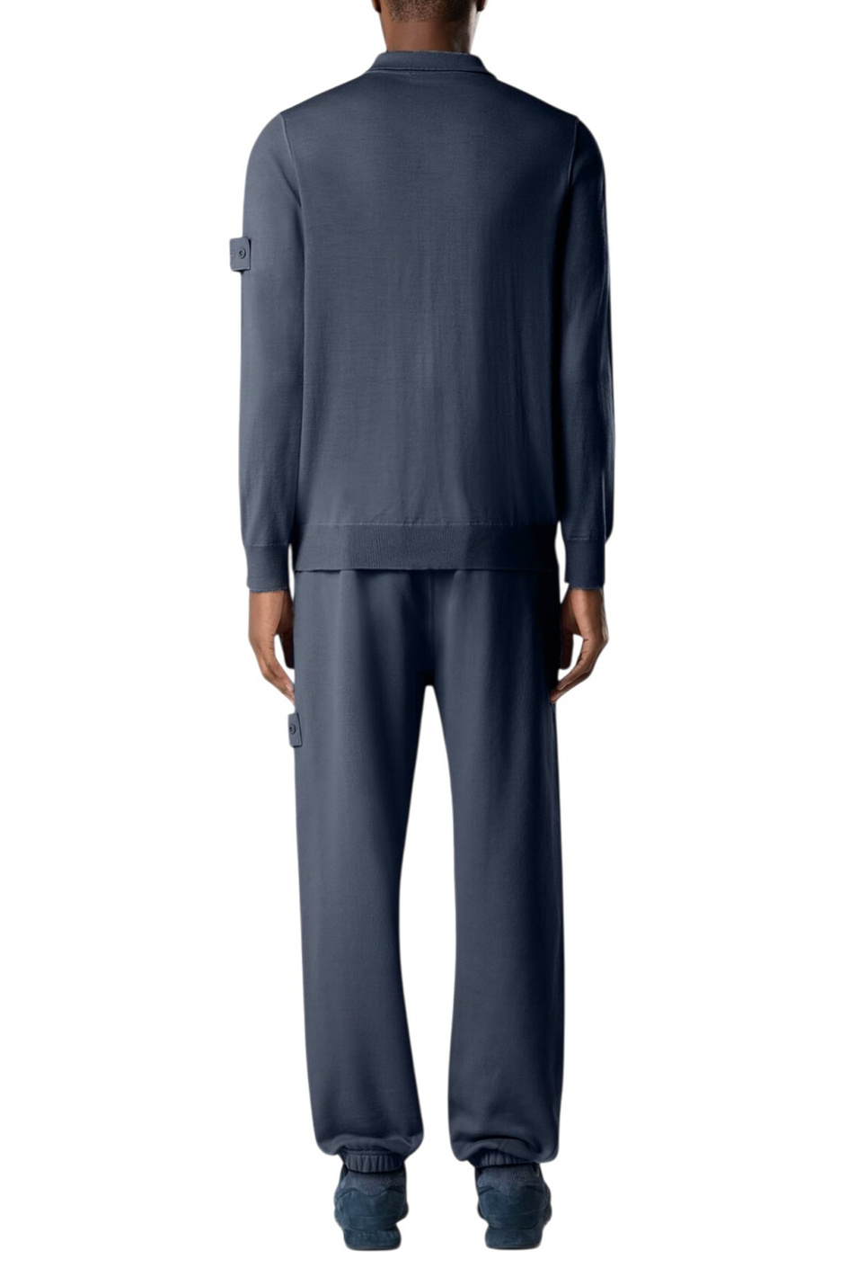 Мужской Stone Island Брюки из органического флиса (цвет ), артикул L1S156200008-S0F42 | Фото 4
