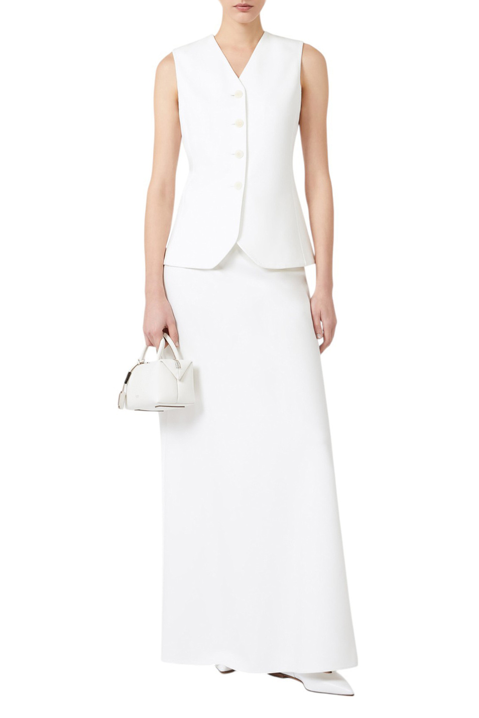 Женский Max Mara Жилет FORNOVO однотонный (цвет ), артикул 2521916011 | Фото 2