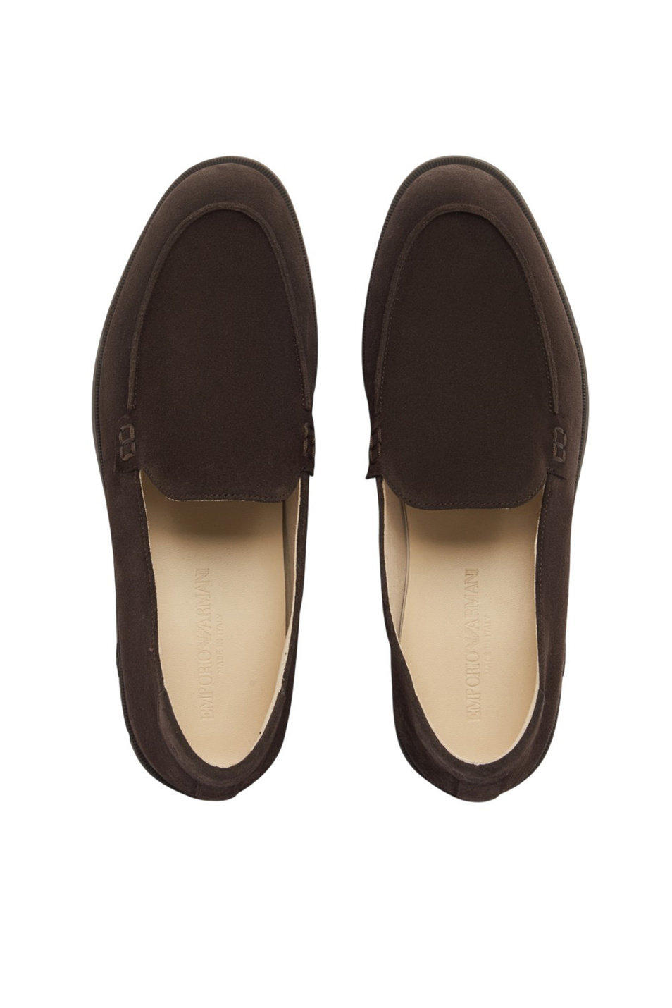 Мужской Emporio Armani Лоферы из натуральной замши (цвет ), артикул EM004941-AF23967 | Фото 4