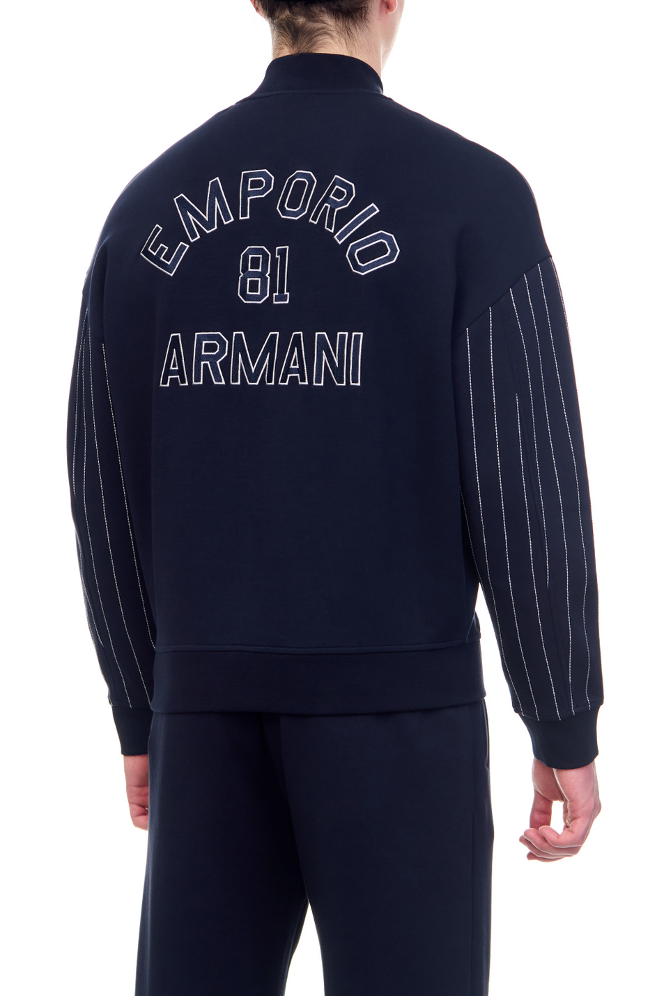 Мужской Emporio Armani Бомбер с логотипом (цвет ), артикул 3R1MDG-1JHSZ | Фото 4