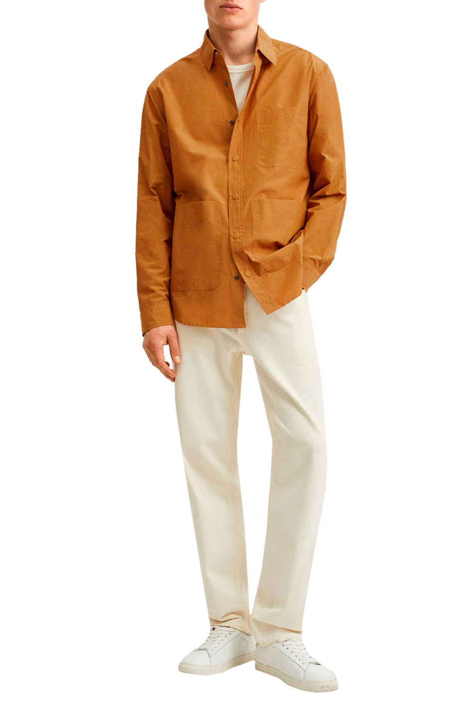 Мужской Mango Man Рубашка YALI с нагрудным карманом (цвет ), артикул 27004007 | Фото 2