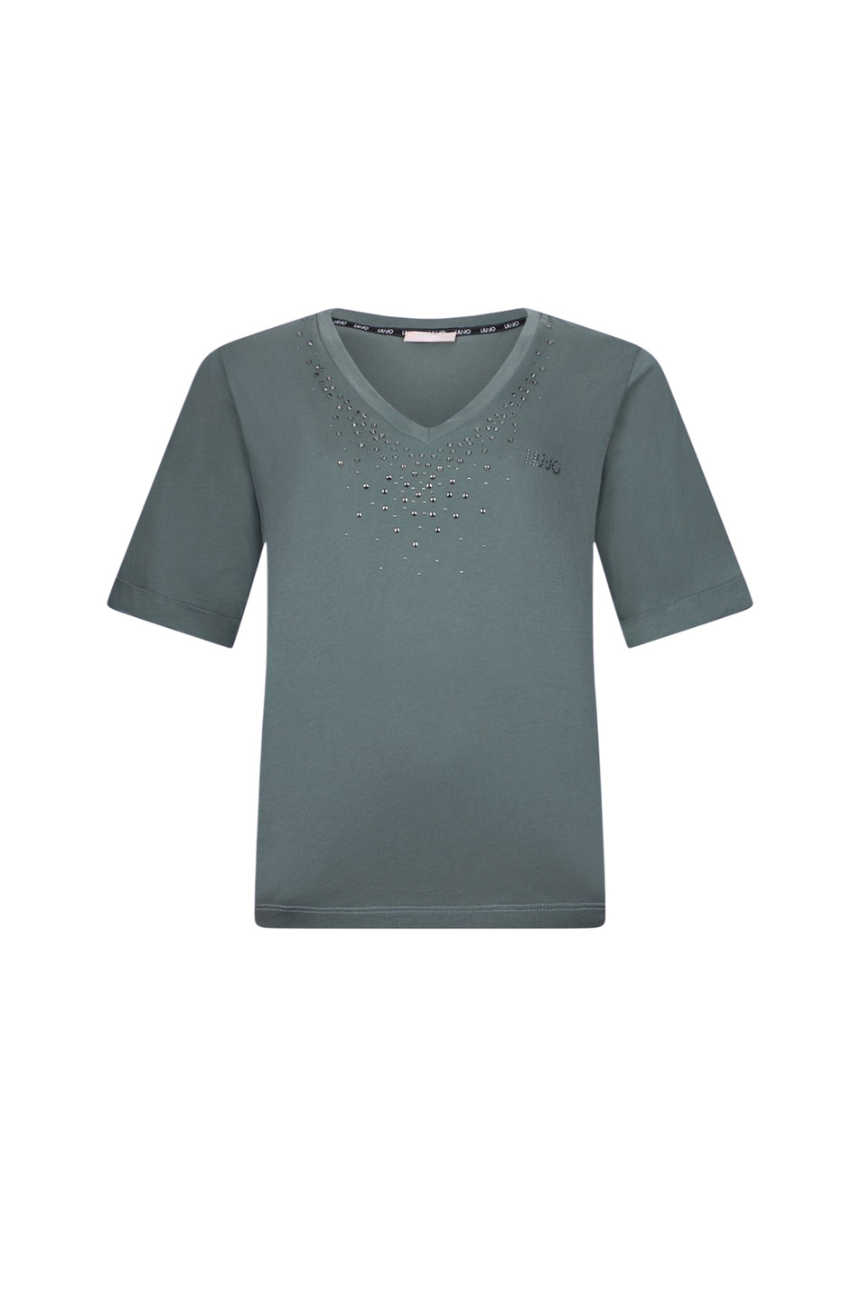 Женский Liu Jo Футболка со стразами (цвет ), артикул TA6284JS923 | Фото 1