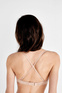 Women'secret Треугольный бюстгальтер без косточек с наполнителем (Бежевый цвет), артикул 4277155 | Фото 5