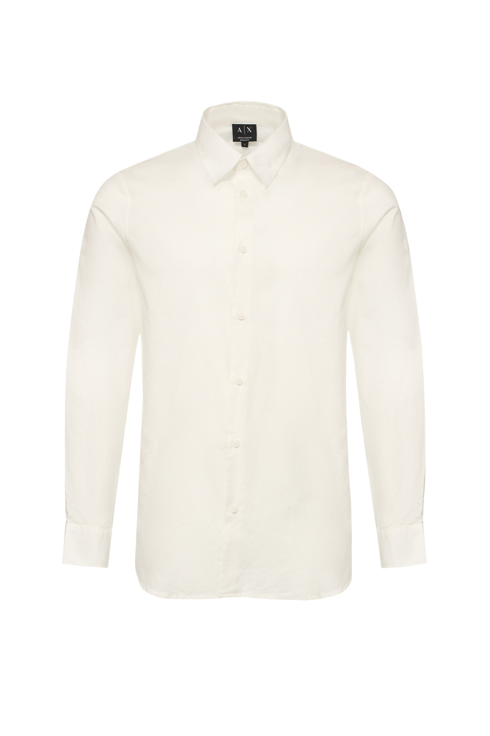 Мужской Armani Exchange Рубашка из хлопка и льна (цвет ), артикул XM002290-AF22863 | Фото 1
