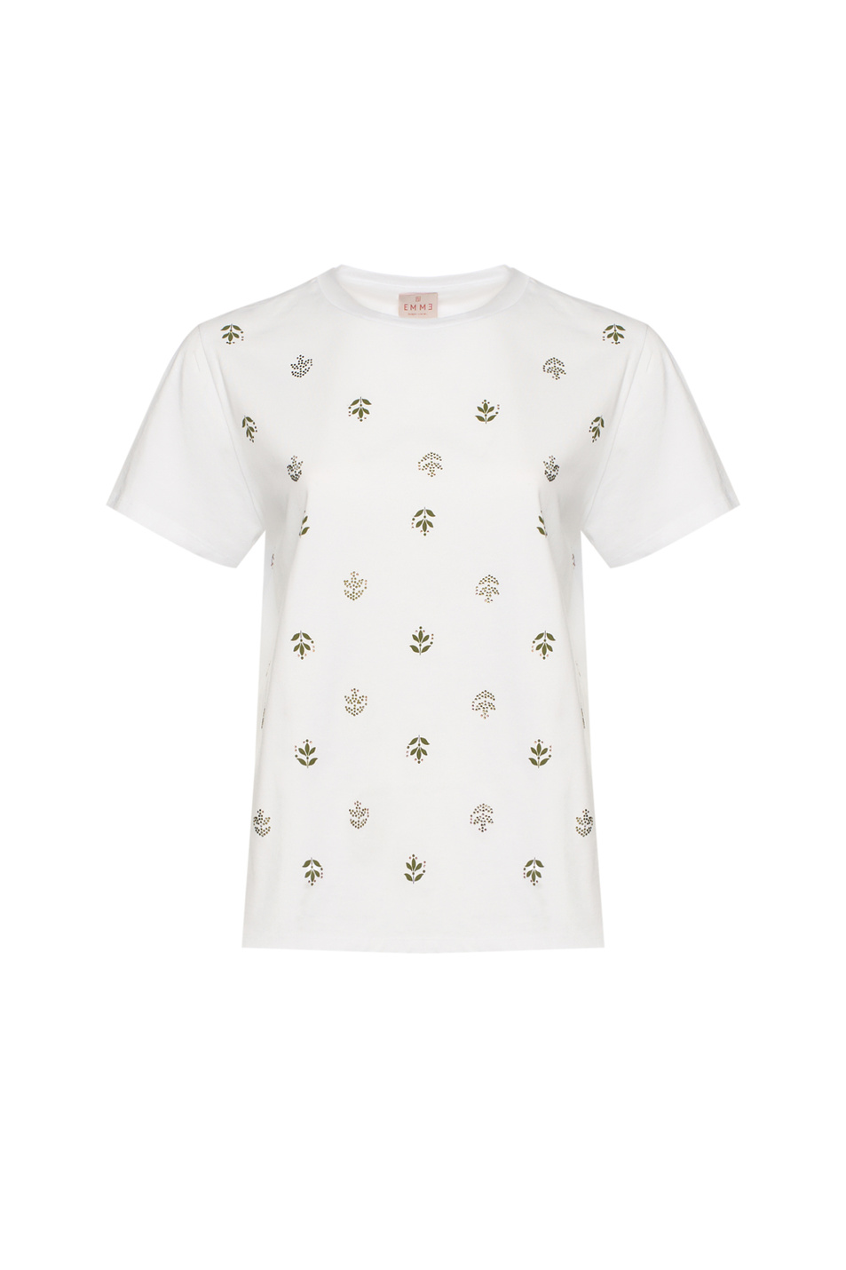 Женский Emme Marella Футболка EMMMAREA из хлопка с принтом (цвет ), артикул 2615971061 | Фото 1