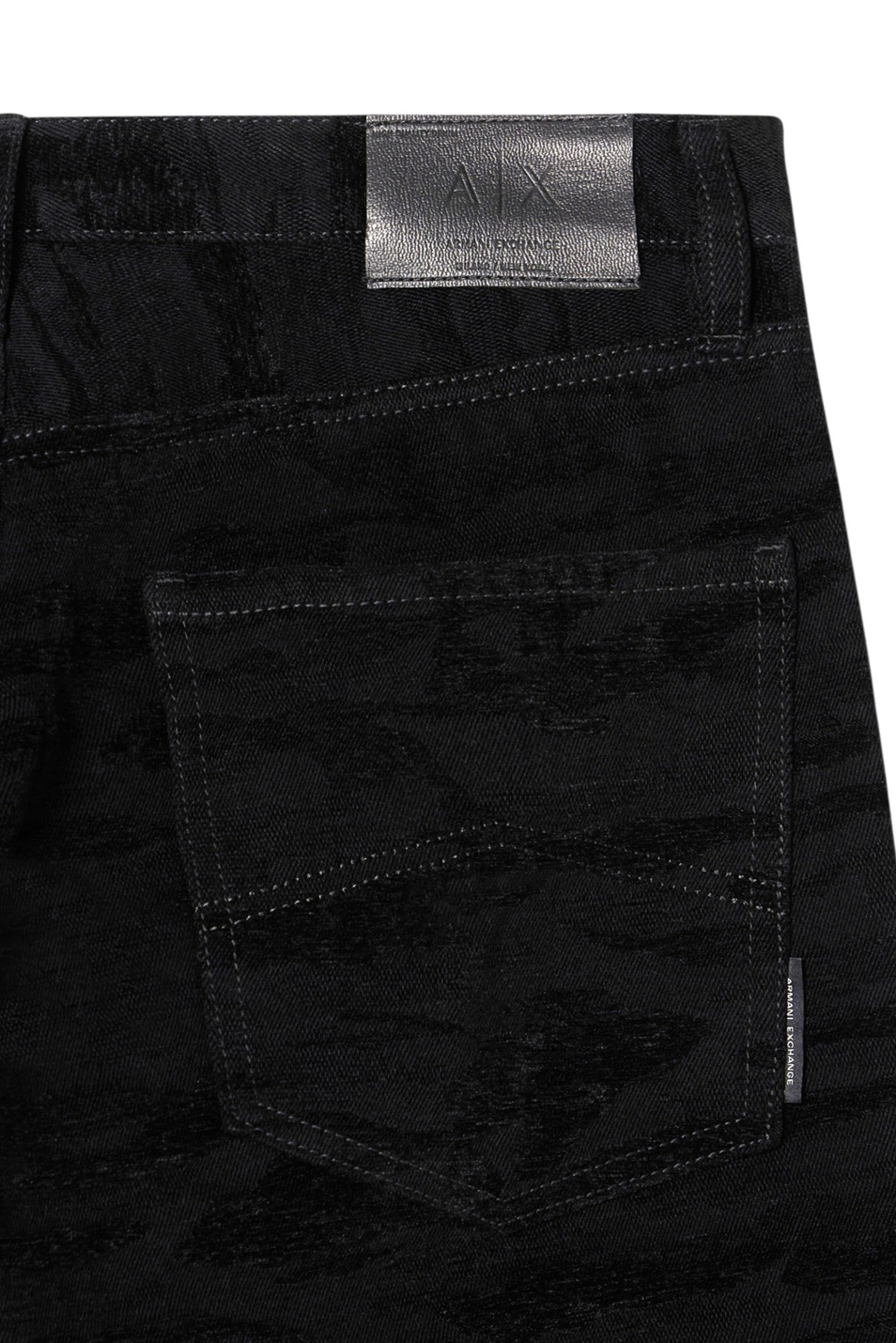 Мужской Armani Exchange Джинсы из жаккардового денима (цвет ), артикул XM000075-AF21364 | Фото 4
