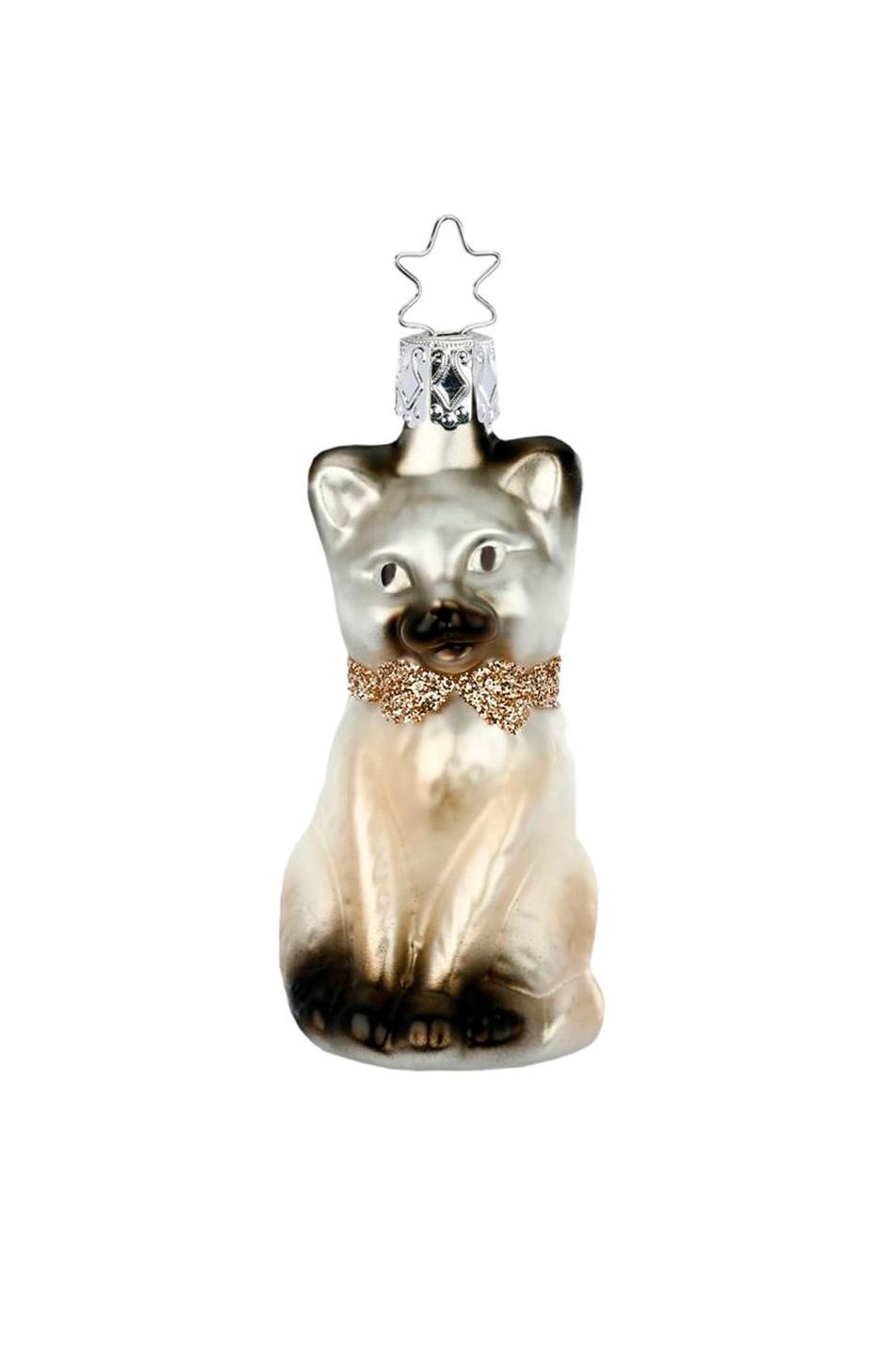 Не имеет пола Inge's Christmas Елочная игрушка "Милый котенок", 8,5 см (цвет ), артикул 10141S020 | Фото 1