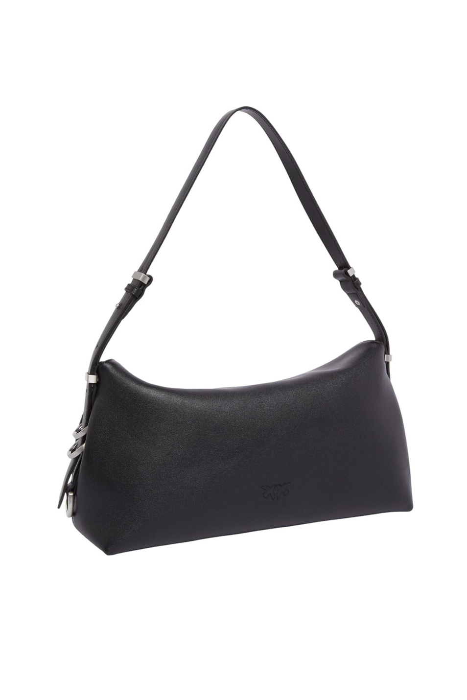 Сумка-багет из натуральной кожи|Основной цвет:Черный Женский Pinko Сумка-багет из натуральной кожи (цвет ), артикул 105049A1ZX | Фото 2