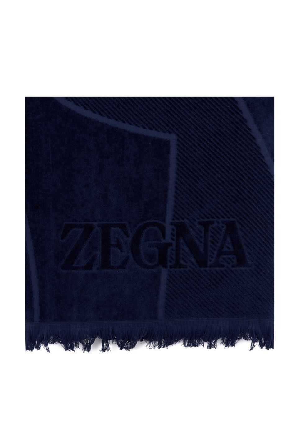 Не имеет пола Zegna Полотенце из натурального хлопка с бахромой (цвет ), артикул N7P002040 | Фото 1