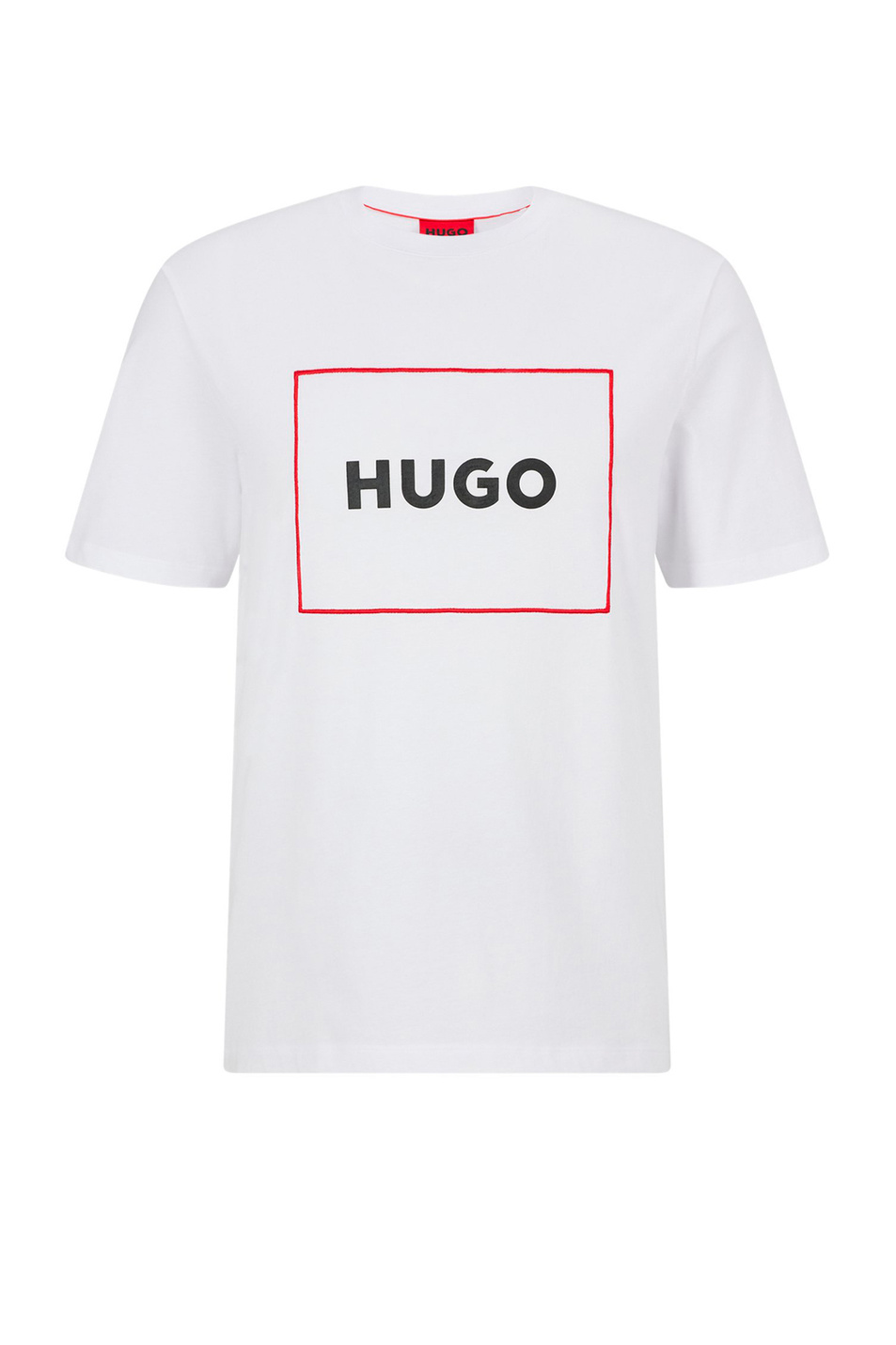 HUGO Футболка из натурального хлопка с логотипом (цвет ), артикул 50475330 | Фото 1