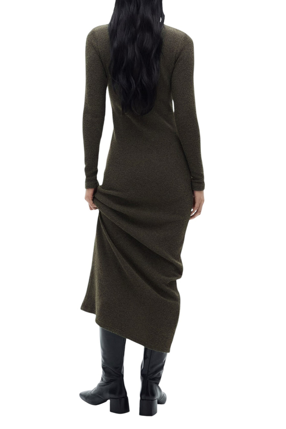 Женский Mango Платье RIO с высоким воротником (цвет ), артикул 77089075 | Фото 3