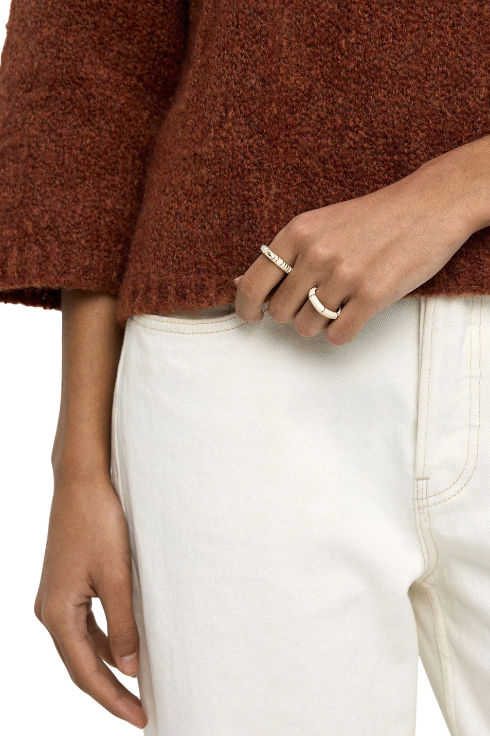 Женский Parfois Кольцо в комплекте из 2 шт (цвет ), артикул 235036 | Фото 3