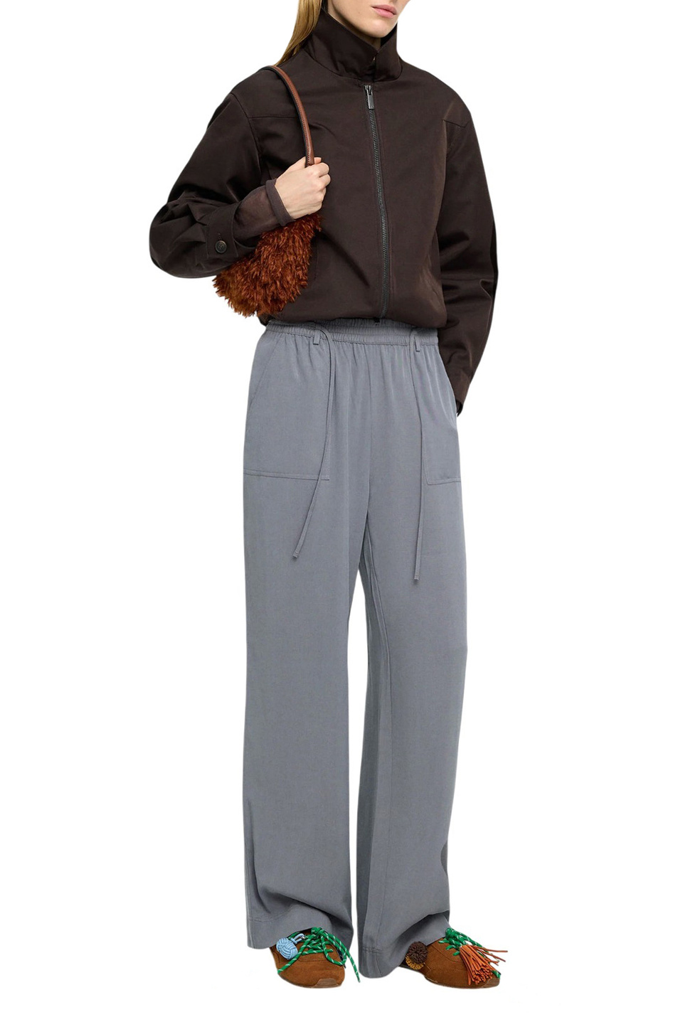 Женский Parfois Брюки с эластичным поясом (цвет ), артикул 241180 | Фото 2