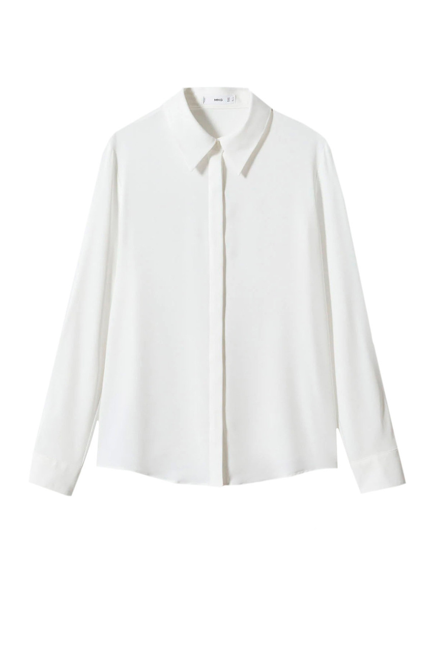Блузка BASIC|Основной цвет:Белый|Артикул:57029404 | Фото 1