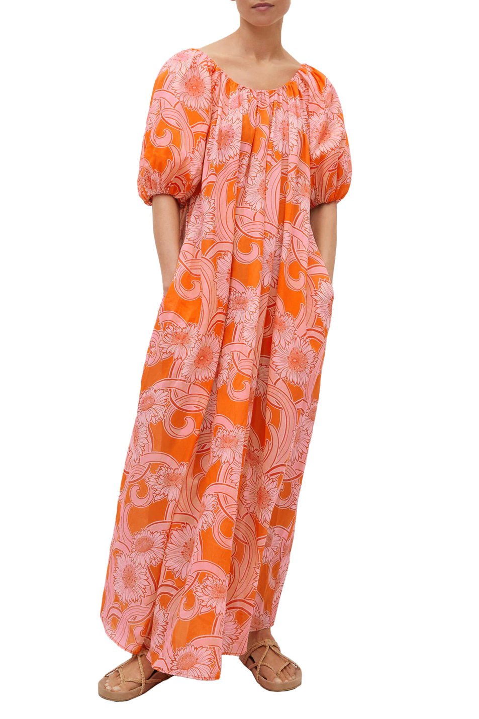 Женский Mango Платье ANITA с принтом (цвет ), артикул 17091076 | Фото 3