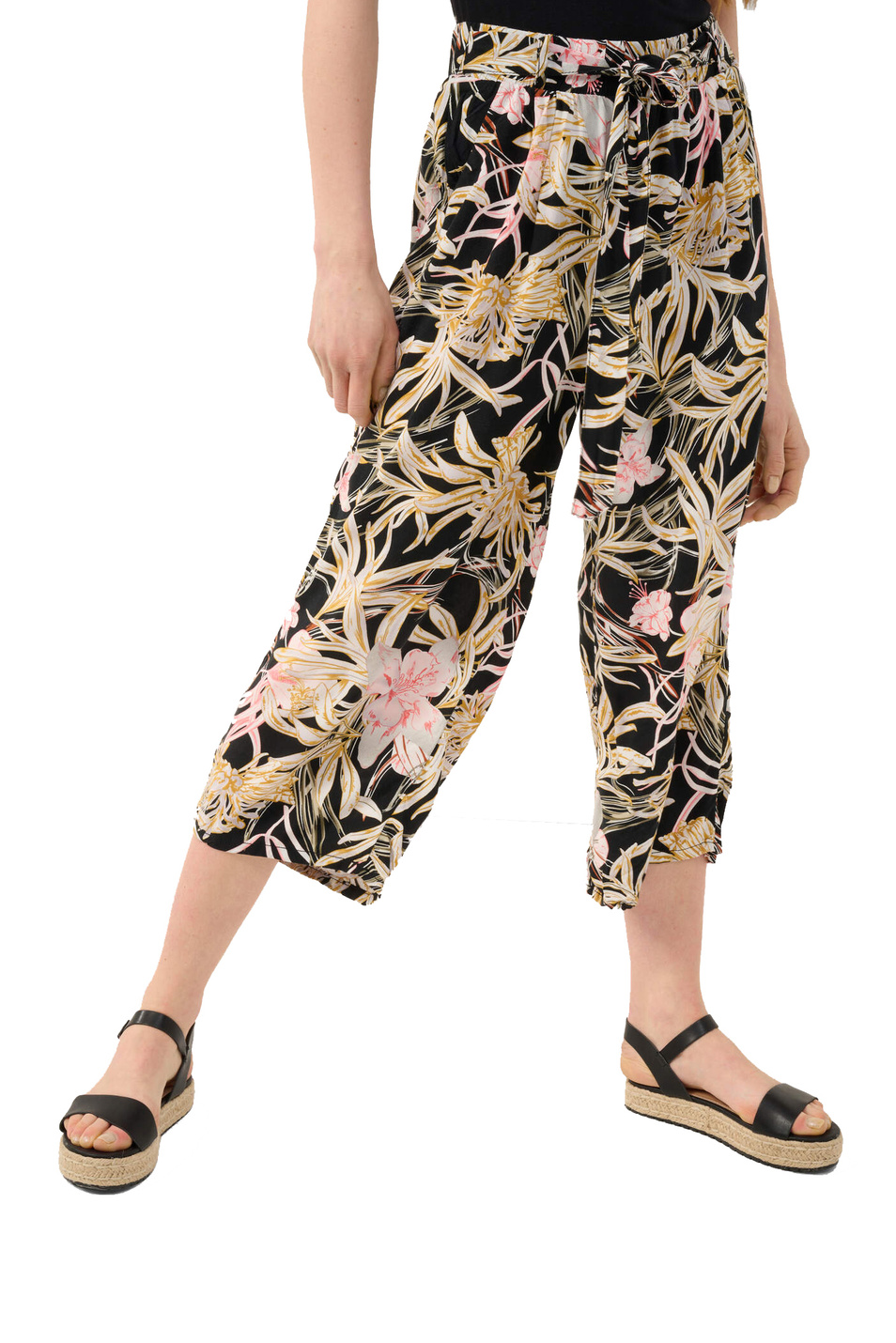 Orsay Укороченные широкие брюки с принтом (цвет ), артикул 327070 | Фото 2