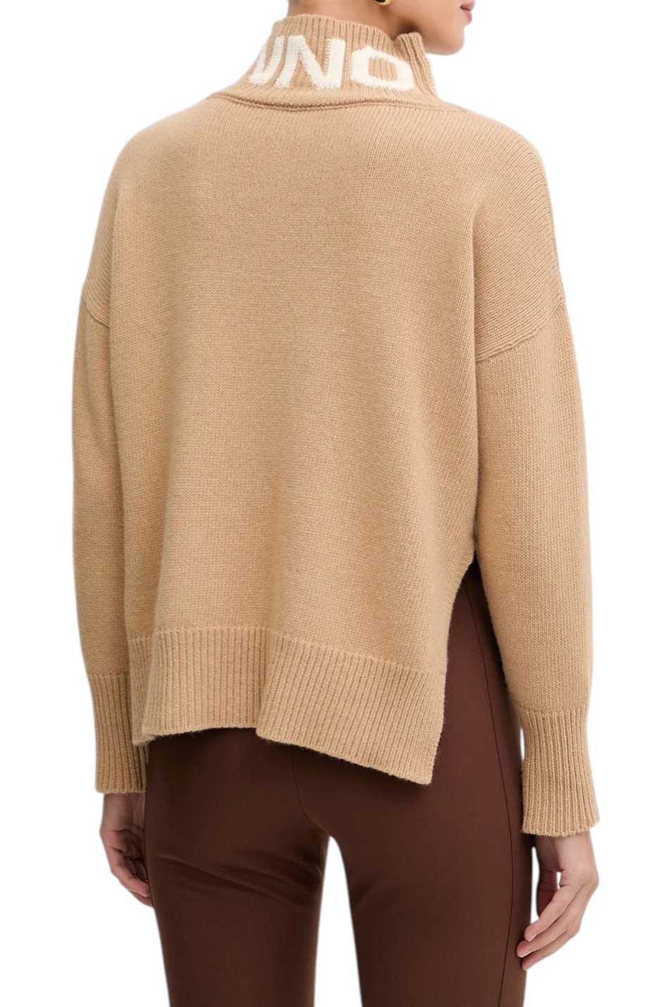 Женский Ermanno Firenze Свитер из смесовой шерсти (цвет ), артикул D47EM027EO1 | Фото 7