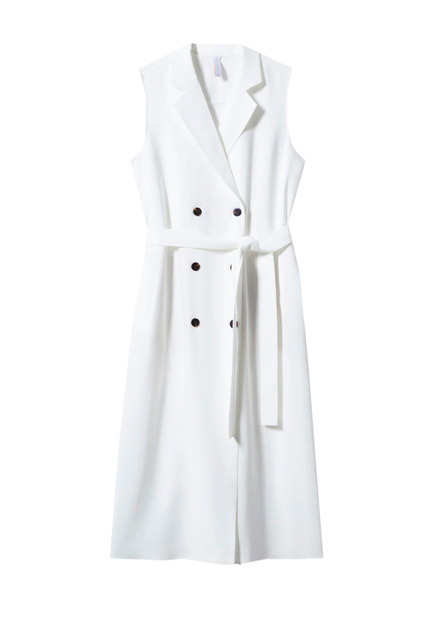 Платье DOROTEA с поясом|Основной цвет:Белый|Артикул:47095652 | Фото 1