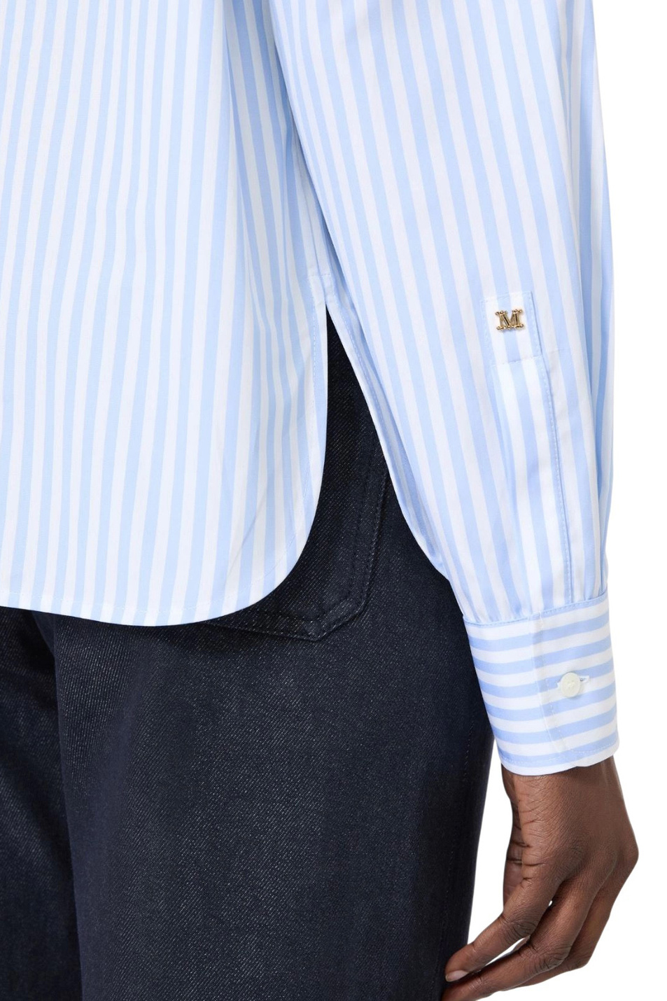 Женский Max Mara Рубашка ACCENNI из хлопка (цвет ), артикул 2611111111 | Фото 5