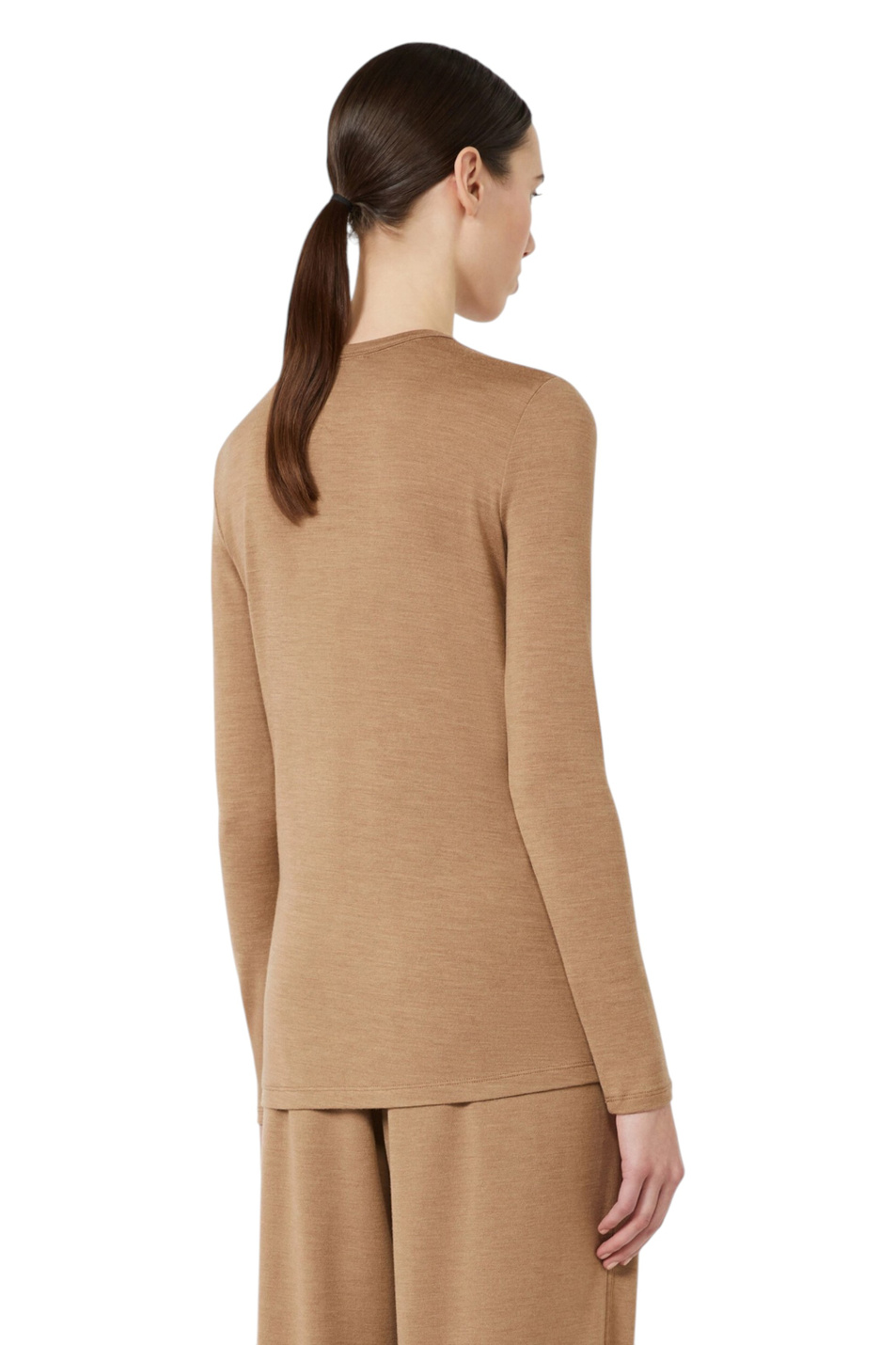 Женский Max Mara Лонгслив VICINI из шерсти (цвет ), артикул 2621946022 | Фото 4