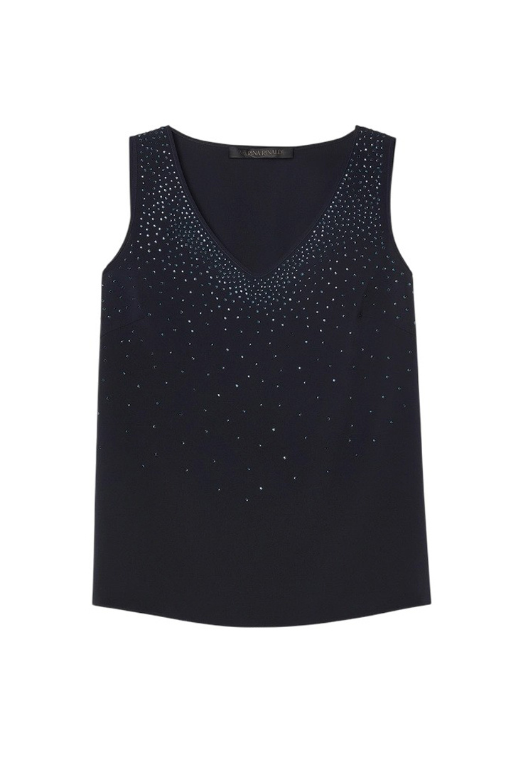 Женский Marina Rinaldi Топ с отделкой стразами (цвет ), артикул 2617861016 | Фото 1