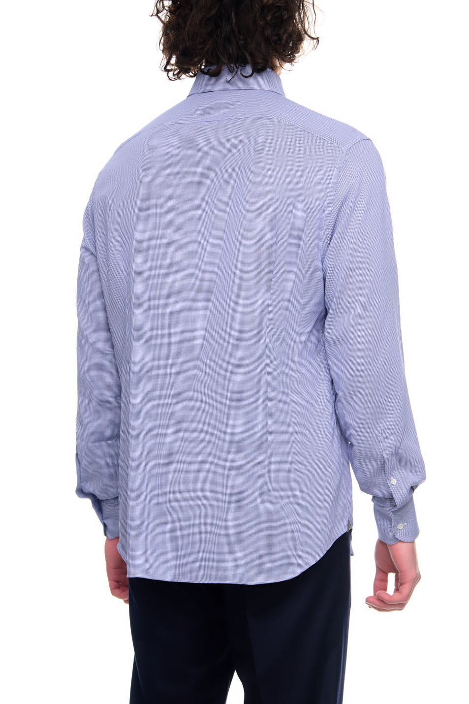 Мужской Corneliani Рубашка из натурального хлопка (цвет ), артикул 91P100-3111267 | Фото 4