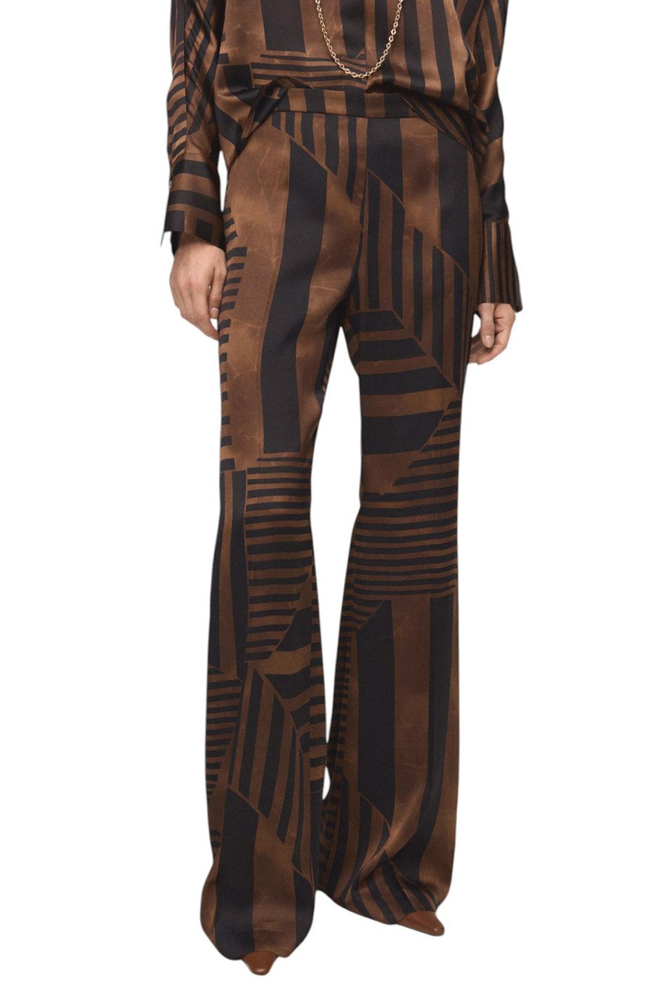 Женский Mango Брюки TRINI с принтом (цвет ), артикул 17065828 | Фото 3