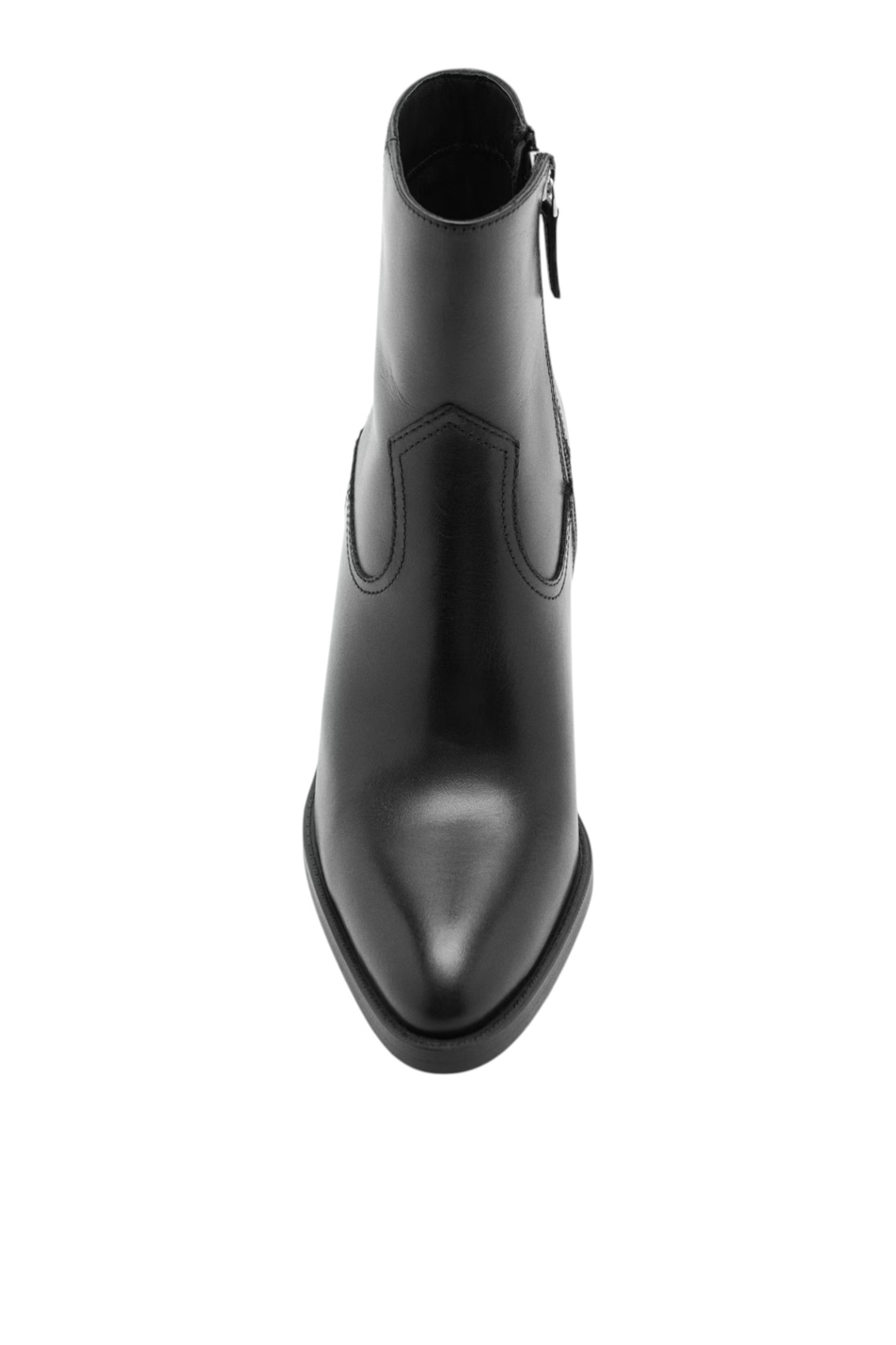 Ботильоны AURORA из натуральной кожи|Основной цвет:Черный Женский Mango Ботильоны AURORA из натуральной кожи (цвет ), артикул 37085152 | Фото 3