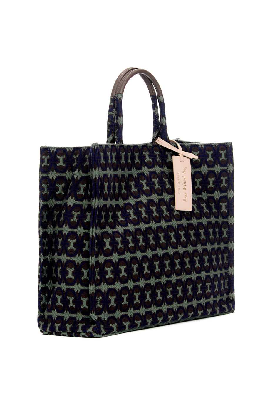 Женский Coccinelle Сумка-тоут NEVER WITHOUT BAG с кожаной подвеской (цвет ), артикул E1MBD180101 | Фото 2