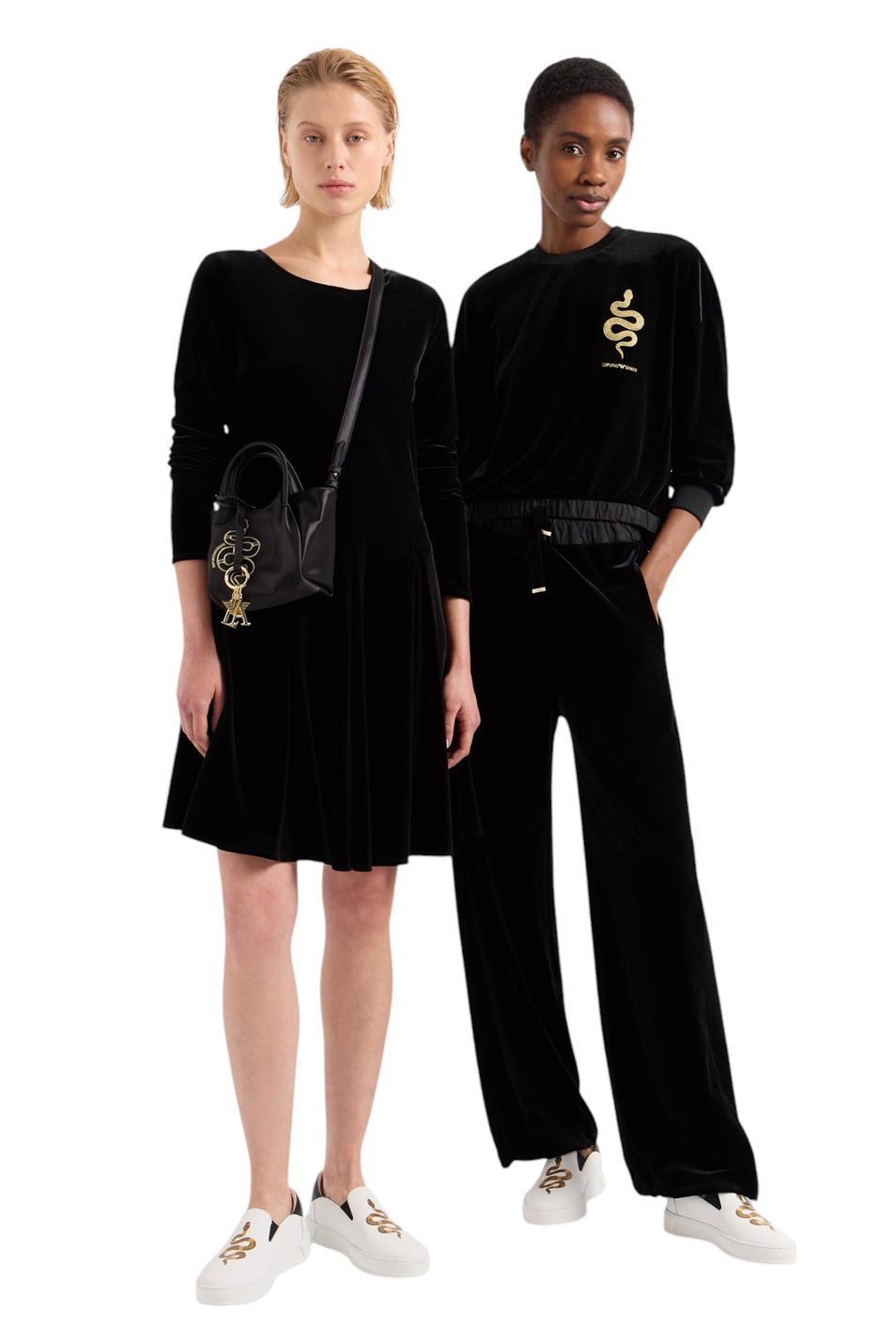 Женский Emporio Armani Брюки свободного кроя (цвет ), артикул EW001167-AF13341 | Фото 5