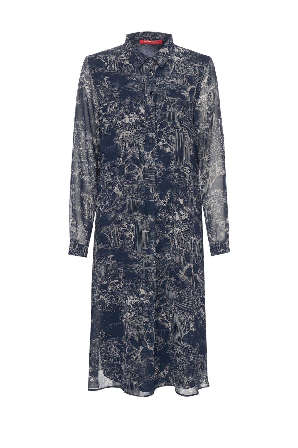 Женский Marina Rinaldi Платье MRSRISORSA с принтом (цвет ), артикул 2618221056 | Фото 1