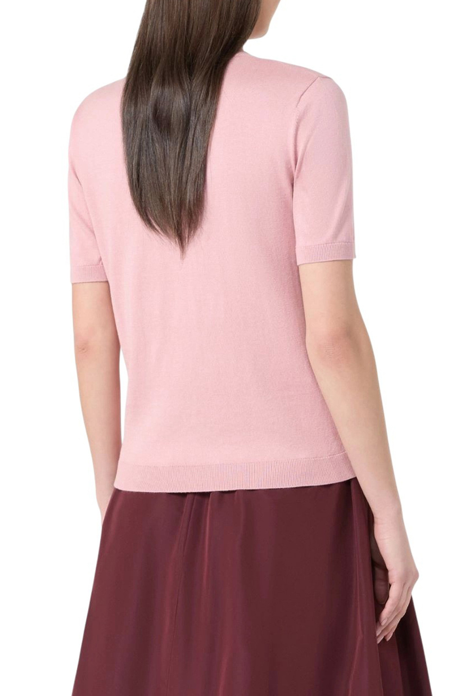 Женский Weekend Max Mara Джемпер GABARRA из шелка и хлопка (цвет ), артикул 2615361081 | Фото 4