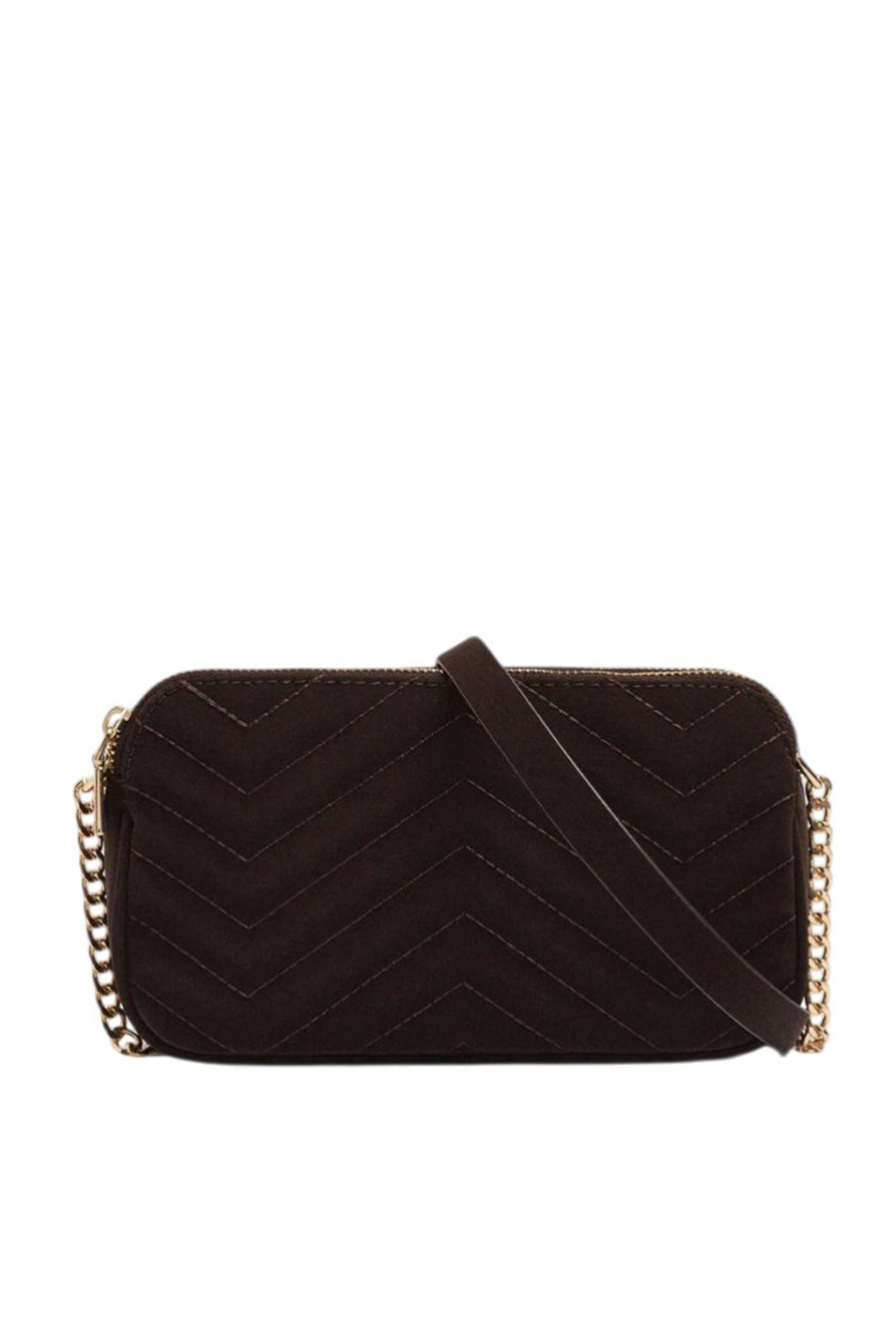 Сумка стеганая через плечо|Основной цвет:Коричневый Женский Parfois Сумка стеганая через плечо (цвет ), артикул 222917 | Фото 1