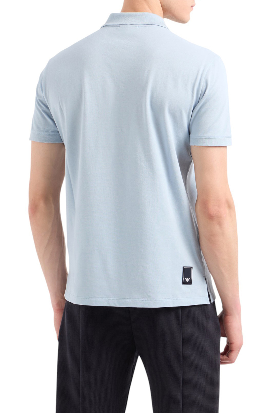 Мужской Emporio Armani Поло из хлопка (цвет ), артикул EM001146-AF13742 | Фото 4
