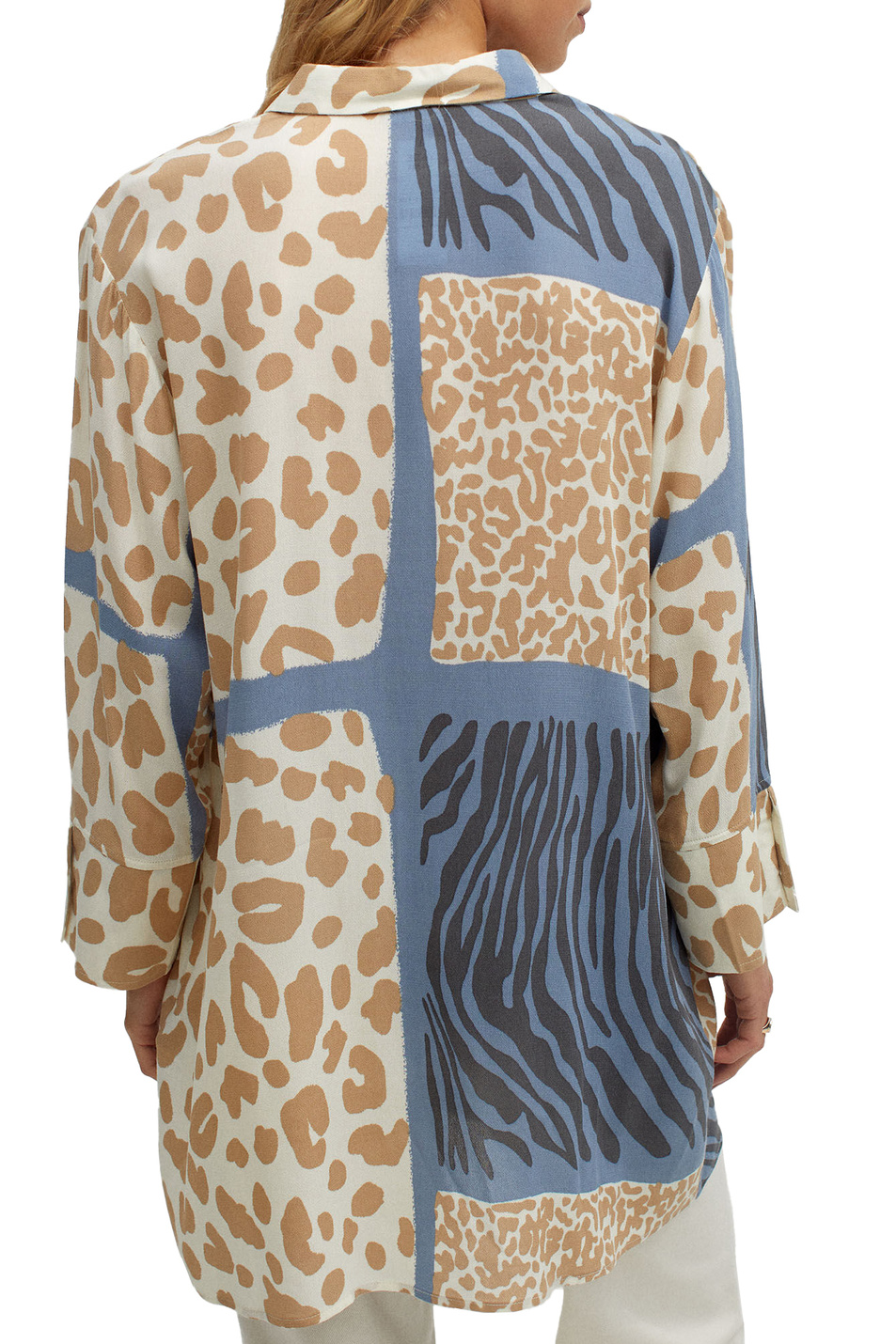 Parfois Платье-рубашка из вискозы с принтом (цвет ), артикул 190876 | Фото 3