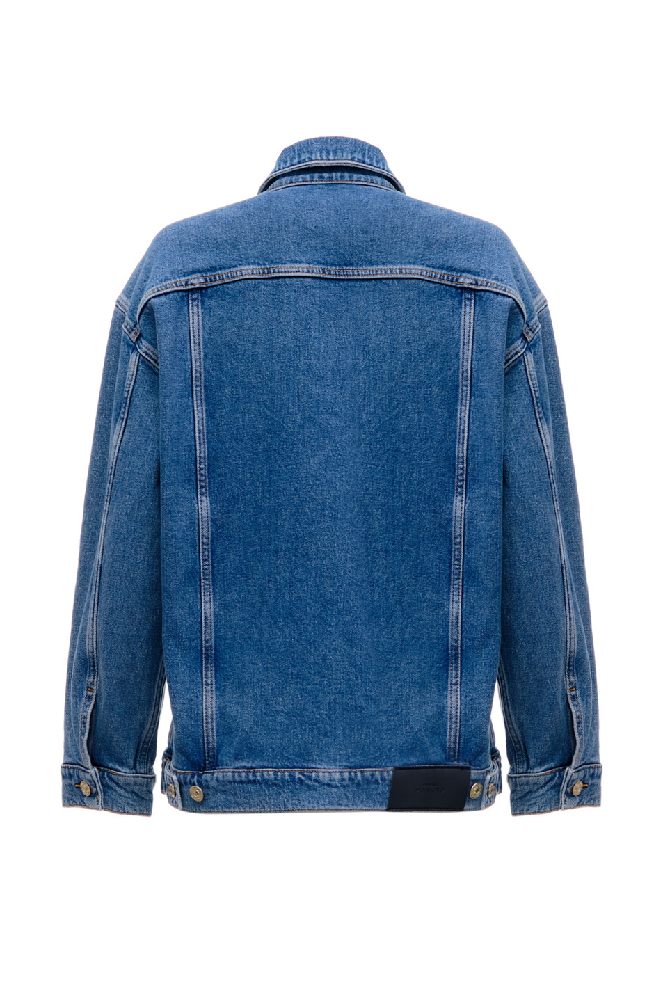 Женский 7 for all Mankind Джинсовая куртка EASY TRUCKER из смесового хлопка (цвет ), артикул JSEAC100BL | Фото 2