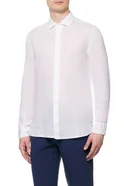 Мужской 120% Lino Рубашка из чистого льна (цвет ), артикул V0M13110000115000 | Фото 1