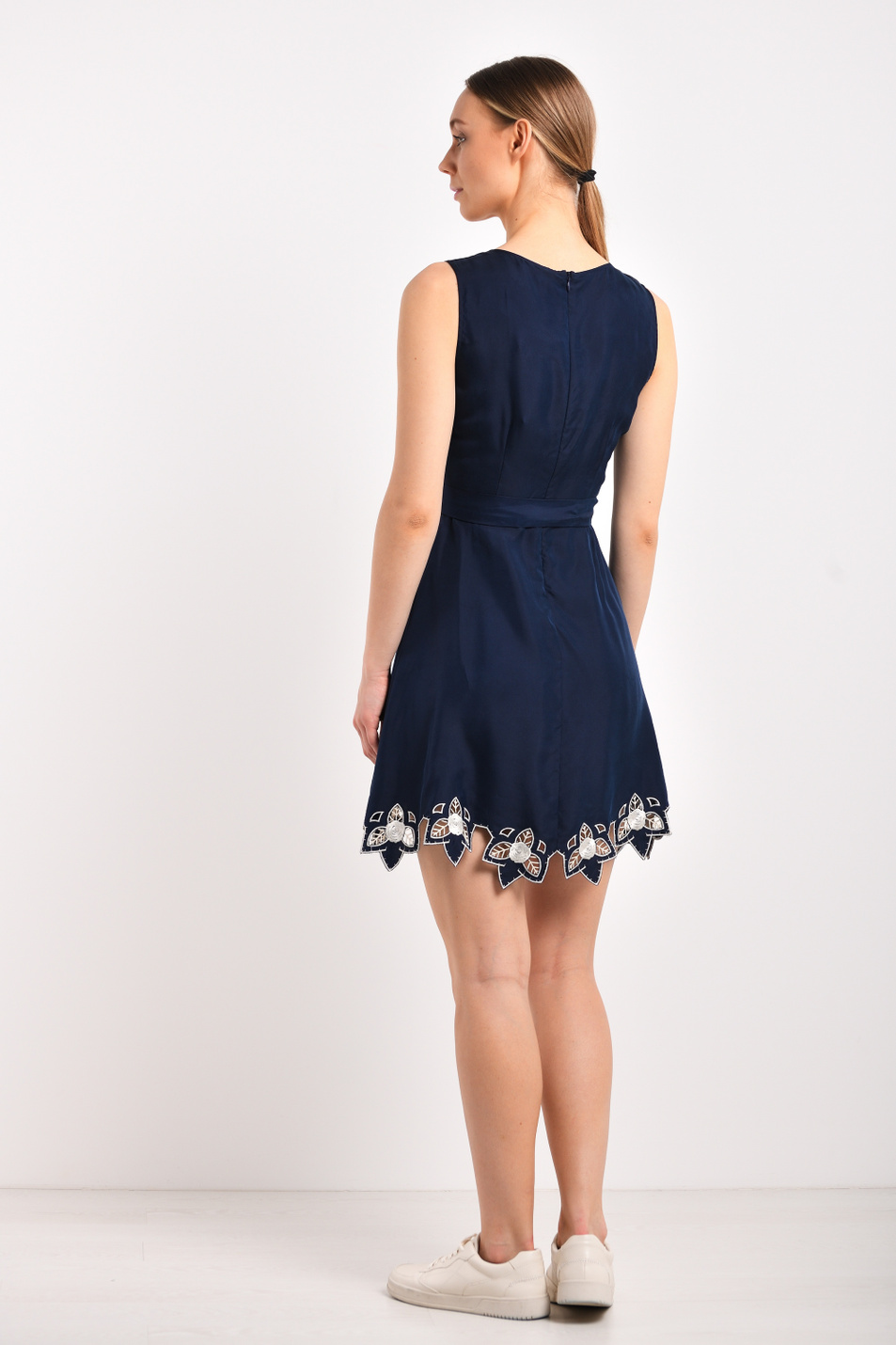 Женский MAX&Co. Платье из смеси вискозы и шелка (цвет ), артикул 82249118 | Фото 3