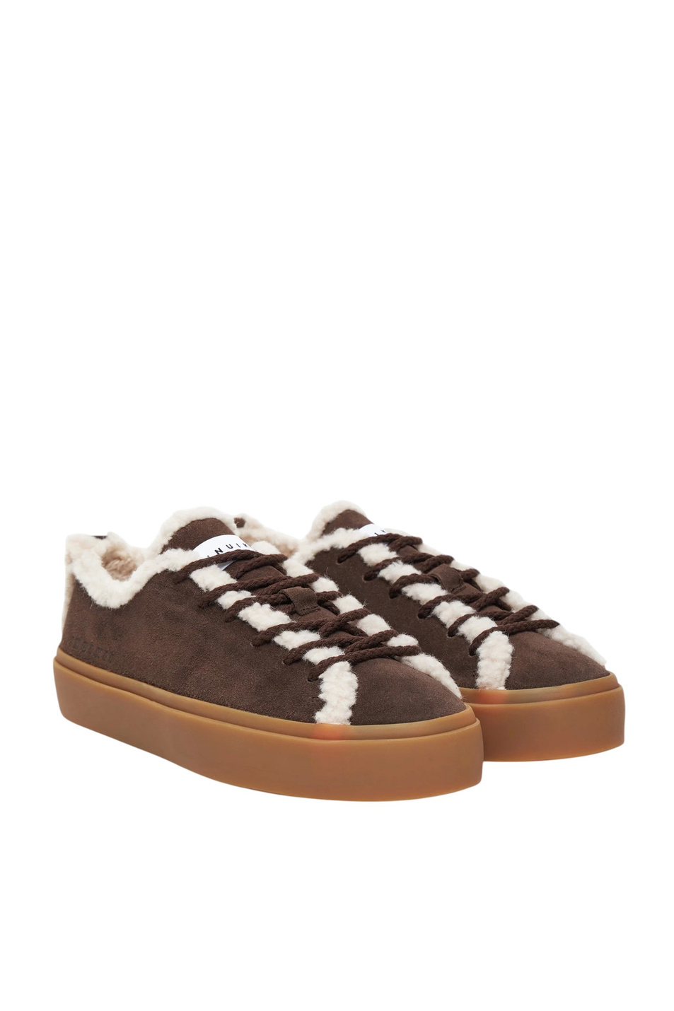 Женский Inuikii Кеды SHEARLING LOW с натуральным мехом (цвет ), артикул 1001.001.0242 | Фото 2