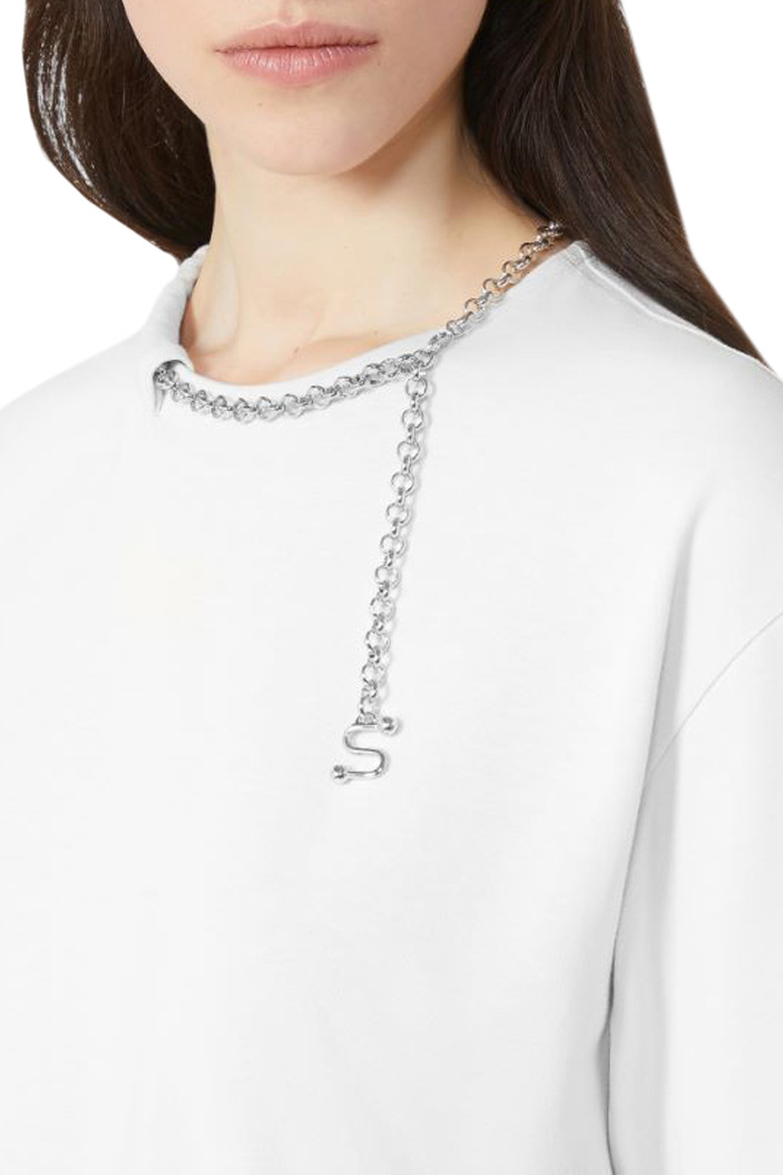 Женский Sportmax Футболка OBLATO из хлопка (цвет ), артикул 2522946025 | Фото 5