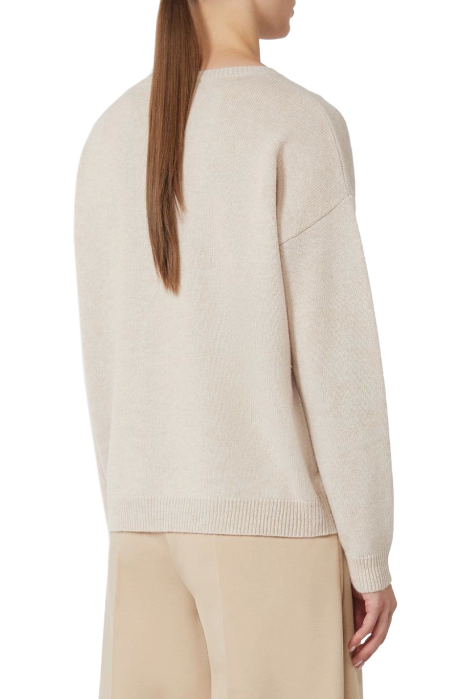 Женский Max Mara Джемпер TERRA из шерсти и кашемира (цвет ), артикул 2611361011 | Фото 4