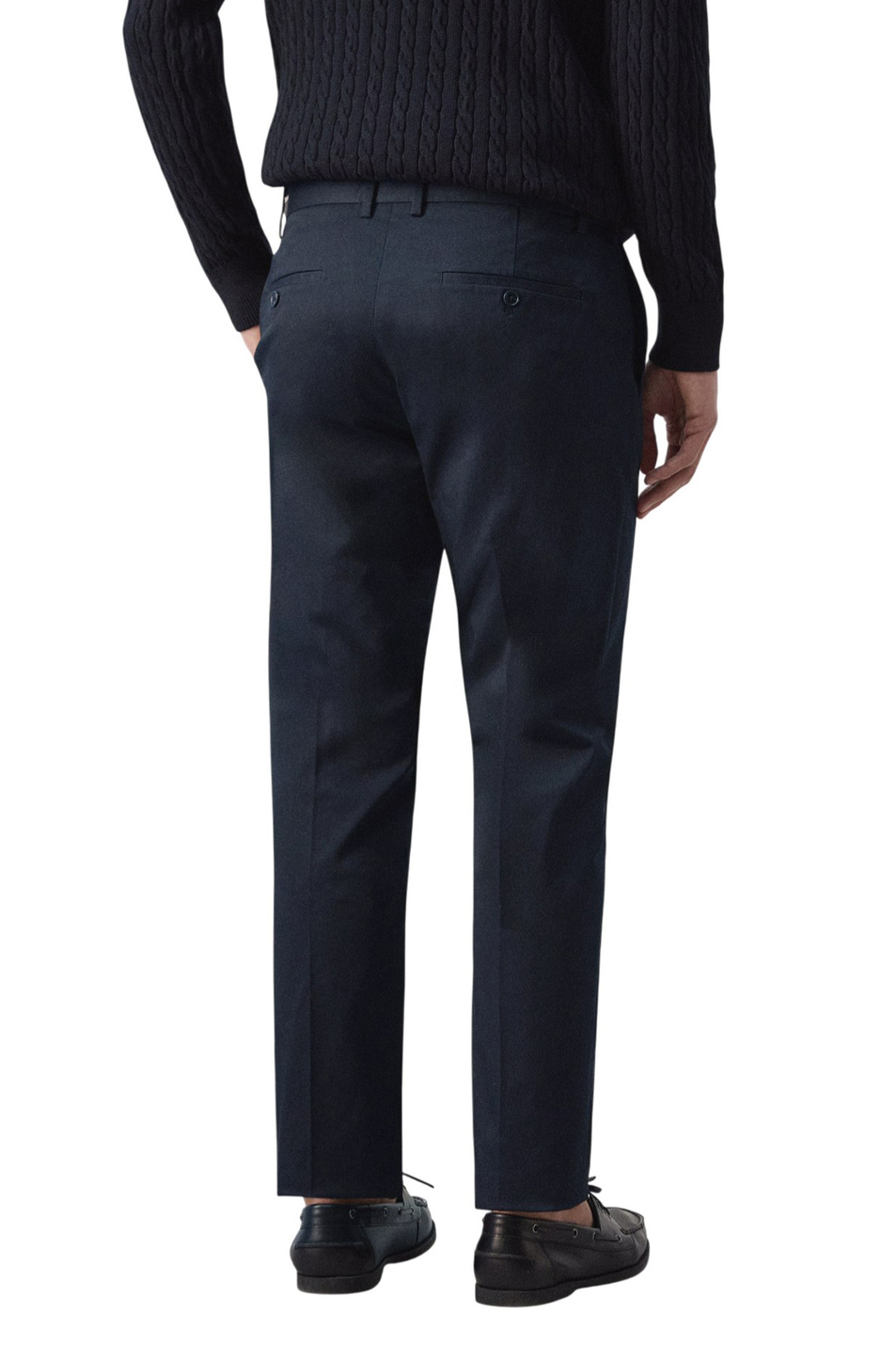 Мужской Mango Man Брюки DUBLINO зауженного кроя (цвет ), артикул 27004418 | Фото 4