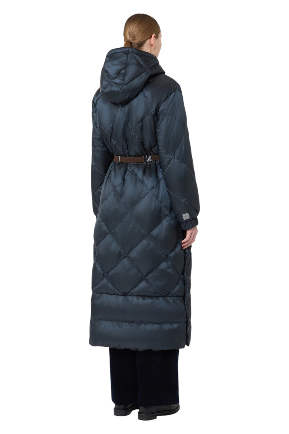 Пальто ABETE стеганое|Основной цвет:Синий Женский Max Mara Пальто ABETE стеганое (цвет ), артикул 2629496125 | Фото 4