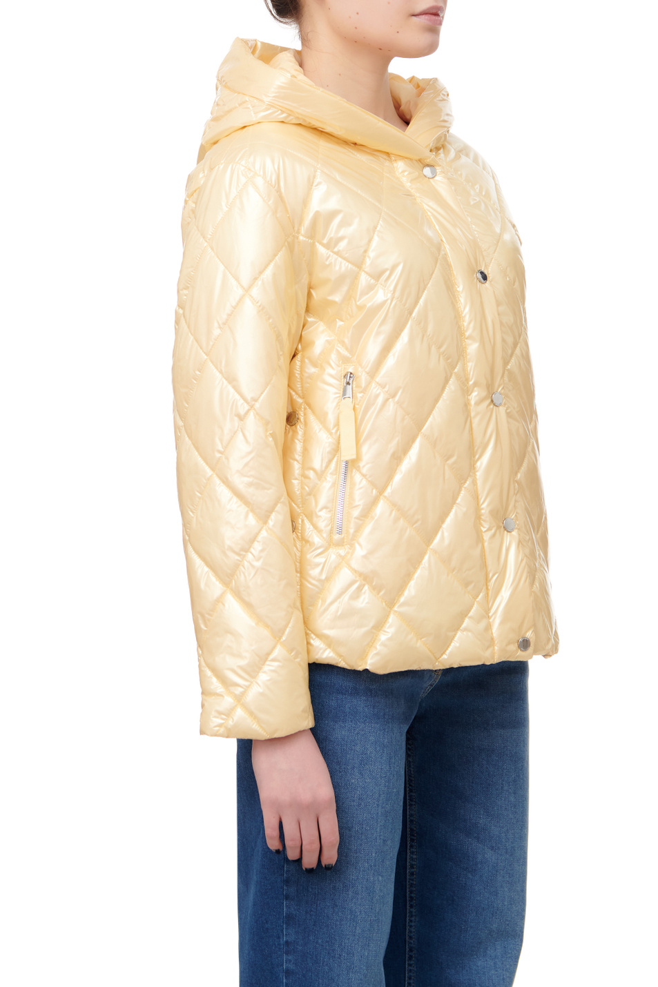 Gerry Weber Стеганая куртка на молнии и кнопках (цвет ), артикул 750004-31119 | Фото 6