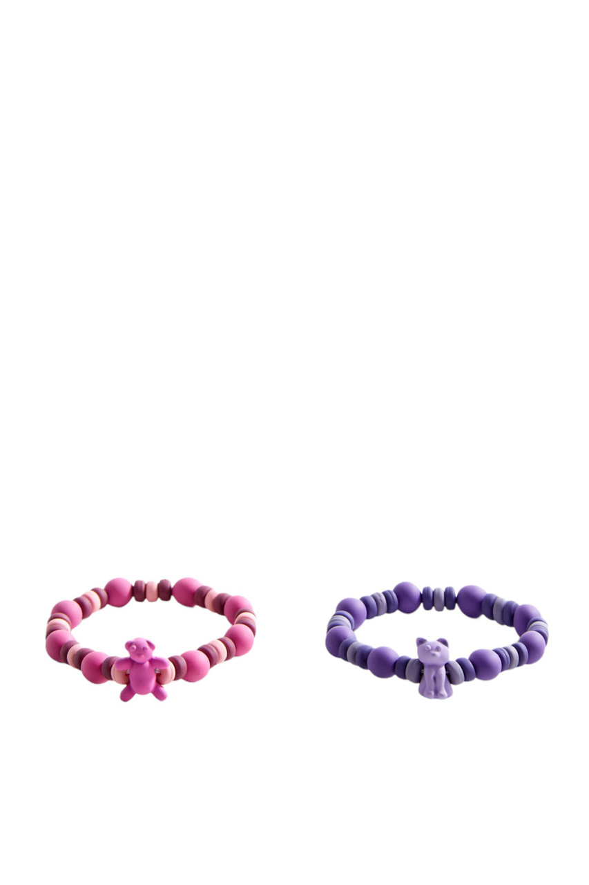 Набор браслетов FULL|Основной цвет:Фиолетовый|Артикул:57044428 | Фото 1
