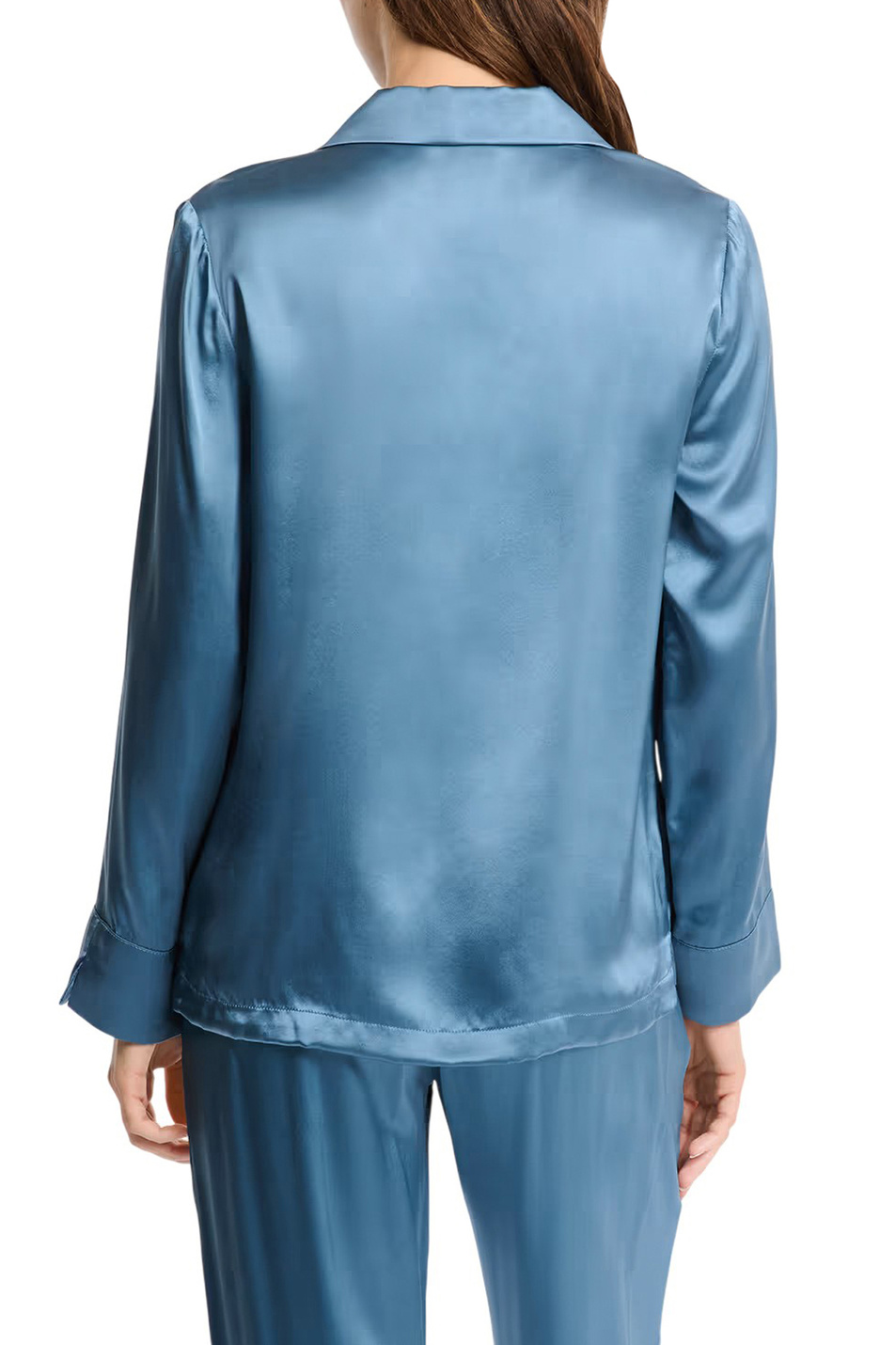 Женский Etam Рубашка пижамная PEARLY из натурального шелка (цвет ), артикул 6529636 | Фото 3