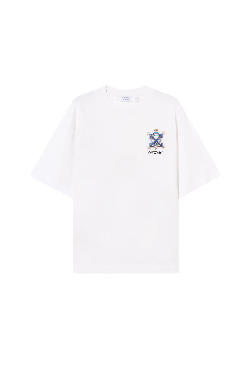 Мужской Off-White Футболка JEWEL ARROW с принтом (цвет ), артикул OMAA120S26JER0031000 | Фото 1
