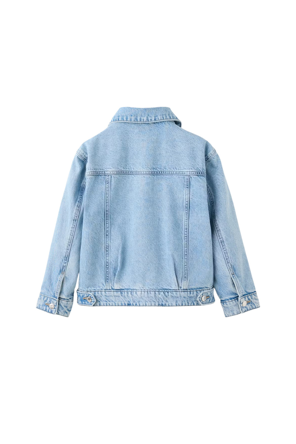 Девочкам Mango Kids Куртка джинсовая ALICE (цвет ), артикул 37082901 | Фото 2