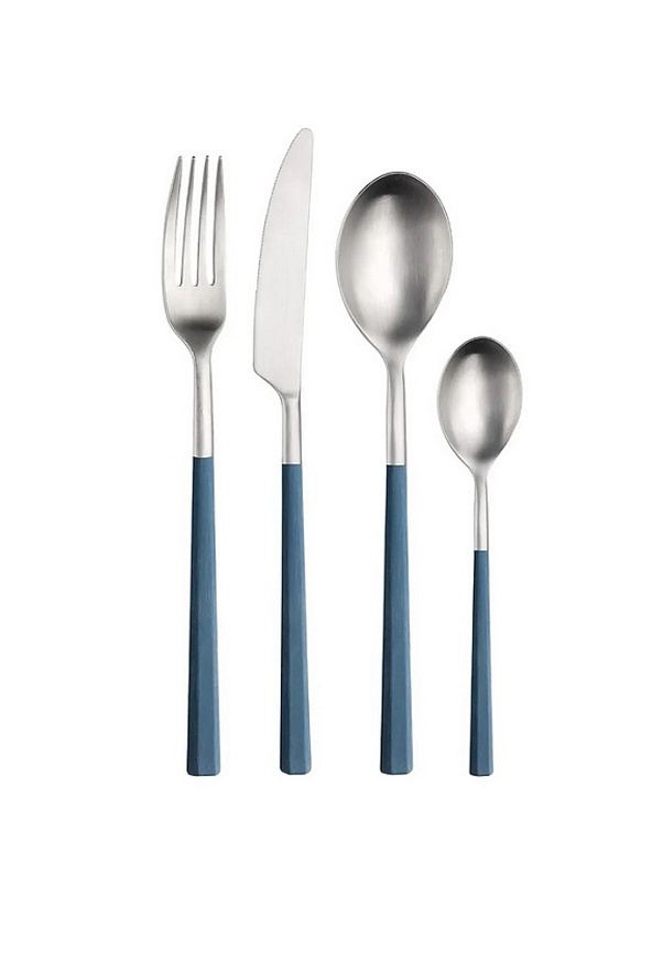 Не имеет пола Pinti Набор столовых приборов HIVE BLUE, 24 предмета (цвет ), артикул 2LN0Y091 | Фото 1